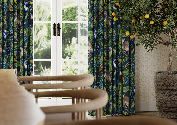 Rain Forest, Lagoon - Made to Measure Curtains - Image 5